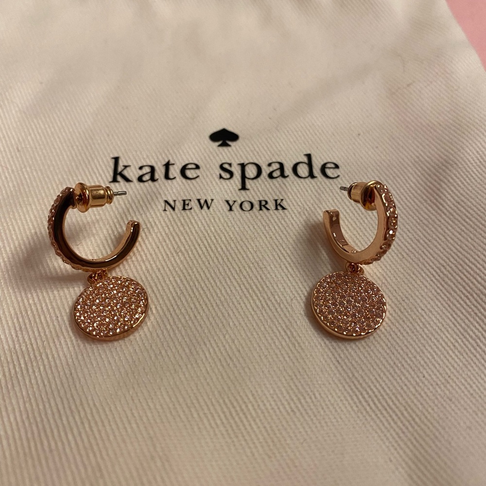 Kate Spade Paved Earrings